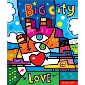 Schilderij Marsman Big City Love